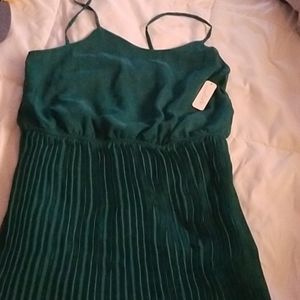 Hunter green dress